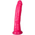 Realrock Glow in the Dark Slim Dildo med Sugpropp 18 cm Produktbild 2
