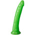 Realrock Glow in the Dark Slim Dildo med Sugpropp 20 cm Produktbild 3