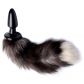 Tailz Grey Fox Tail Analplugg  0