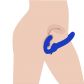 Strap U Revolver II Vibrerande Strapless Strap-On Dildo  4