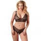 Cottelli Grenlöst BH-set i Spets Plus Size  1
