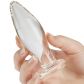 Sinful BumBum Analplugg i Glas Medium  3