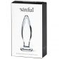 Sinful BumBum Analplugg i Glas Medium  4