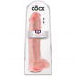 King Cock Realistisk Dildo med Testiklar 36 cm
