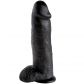 King Cock Realistisk Dildo med Testiklar 30 cm  2
