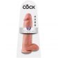 King Cock Realistisk Dildo med Testiklar 30 cm  7