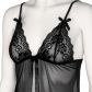 NORTIE Gro Babydoll i Svart Spets Set Produktbild 9