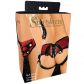 Sportsheets Red Lace Corsette Strap-On Harness  4