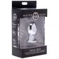 Master Series Aluminium Tunnel Buttplug  8