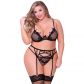 Seven til Midnight Nothing But Net BH-Set Plus Size  1