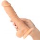 Willie City Luxe Realistisk Silikondildo 23 cm produkt i hand 5