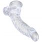 King Cock Clear Dildo med kulor 20 cm  2