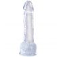 King Cock Clear Dildo med Kulor 19 cm  2
