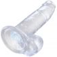 King Cock Clear Dildo med Kulor 19 cm  4
