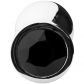 Sinful Black Jewel Stål Butt Plug Medium