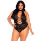 Leg Avenue Grenlös Teddy i Spets Plus Size  1