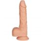 Willie City Fjärrstyrd Realistisk Dildovibrator 22 cm  2