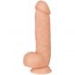 Willie City Classic Realistisk Dildo med Sugpropp 22 cm produktbild 1