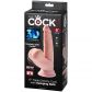 King Cock Plus Triple Density Swinging Balls Dildo 19 cm Pack 90