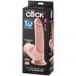 King Cock Plus Triple Density Swinging Balls Dildo 23,5 cm Pack 90