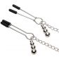Fifty Shades Of Grey Play Nice Satin Collar and Nipple Clamps Product 2