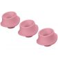 Womanizer Rosa Sughuvud 3-Pack Large  1