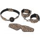 Baseks Leopard Kinky Bondageset 3 delar Produktbild 1