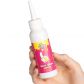 Cum Face Tasty Sperm Banana Flavoured Liquid 80 ml Produktbild i hand 50