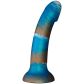baseks Kopparblå Silikondildo 18 cm Produktbild 1