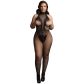 Le Désir Svart Halterneck Catsuit Plus Size Produktbild 1