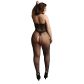 Le Désir Svart Halterneck Catsuit Plus Size Produktbild 2