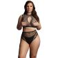 Le Désir Nyckelhåls-BH Plus Size-set Produktbild 1