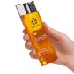 Swede Senze Massageolja 150 ml Produktbild i hand 50