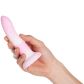 Sinful Space Playful Rosa Dildo 13,5 cm Produktbild i hand 50