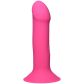 Squeeze-It Squeezable Vibrerande Pink Dildo 17,5 cm Produktbild 1