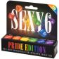 Sexy 6 Dice Pride Spel Produktförpackning 90