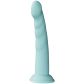 Dillio Platinum Slim Seven Teal Dildo med Sugkopp 21 cm Produktbild 2