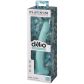 Dillio Platinum Slim Seven Teal Dildo med Sugkopp 21 cm Produktförpackning 90