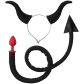 Tailz Devil Tail Analplugg och Horn Set Produktbild 3
