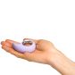 Sinful Sweet Sensation Lavender Vibrator Produktbild i hand 50