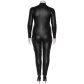NORTIE Fetish Wetlook Grenlös Catsuit Plus-Size Produktbild 7