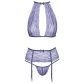 kissable Lavender Halterneck BH och Höfthållare Set Produktbild 3