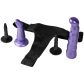 baseks Double Strap-On Harness med Dildos Produktbild 4