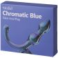 Sinful Chromatic Blue Glas Analplugg Produktförpackning 90