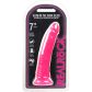 Realrock Glow in the Dark Slim Dildo med Sugpropp 18 cm Produktförpackning 90