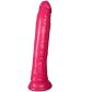 Realrock Glow in the Dark Slim Dildo med Sugpropp 20 cm Produktbild 2