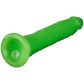 Realrock Glow in the Dark Slim Dildo med Sugpropp 20 cm Produktbild 4