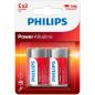 Philips LR14 C Alkaline Batterier 2 st